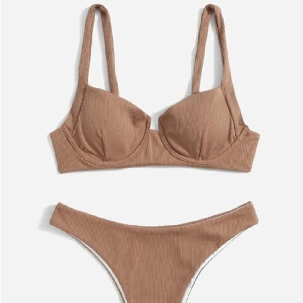 NWT, Shein • Underwire Bikini Swimsuit, Size Small